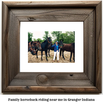 family horseback riding near me in Granger, Indiana